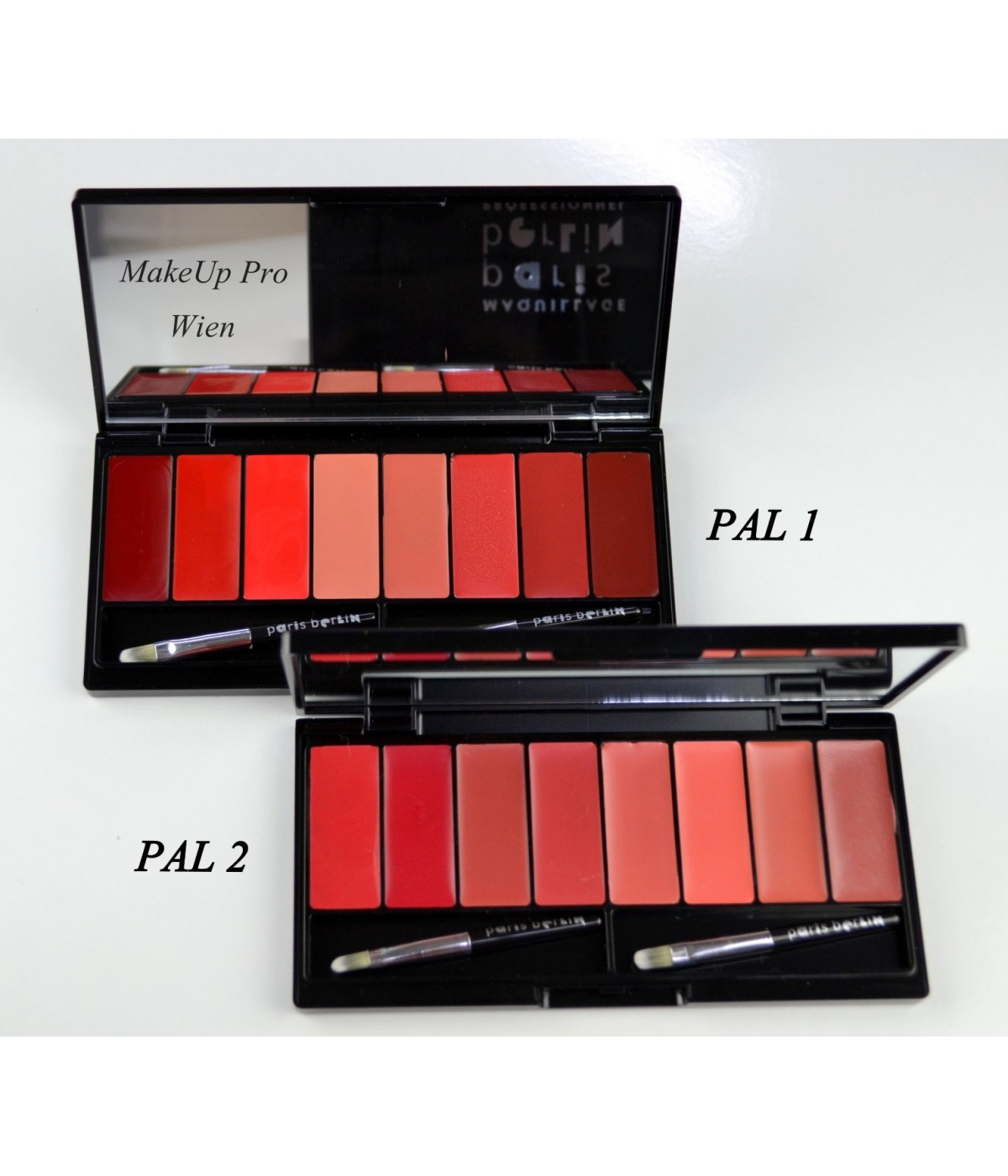 Paris Berlin La Palette de Rouge 10 Farben 24g