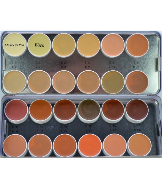Camouflage Palette  24 Farben  80 g