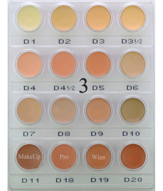 Camouflage Mini Palette N°3