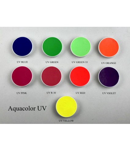 Kryolan Aquacolor Tagesleucht UV  Paletten Nachfüllung, 4ml