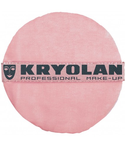 Kryolan Premium Puderqueste, rosa 8cm