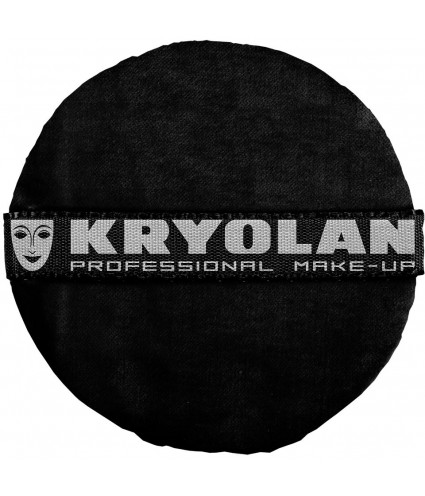 Kryolan Premium Puderqueste, schwarz	8cm