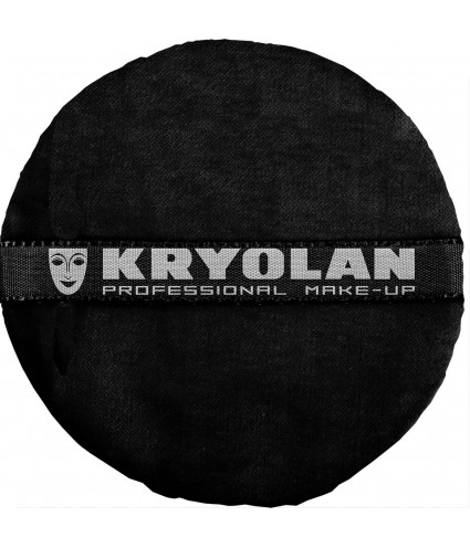 Kryolan Premium Puderqueste, schwarz 10cm