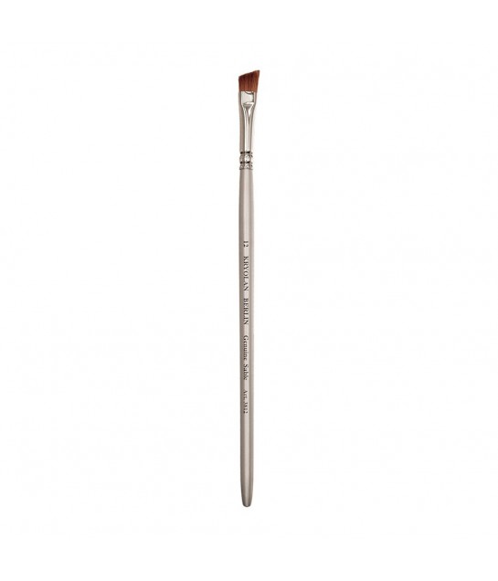 3812 Kryolan Professional Schminkpinsel,  flach/schräg chin.sable Haar