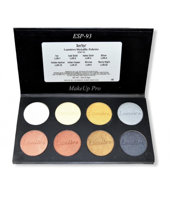 Ben Nye  Lumière  Palette, 8 Farben
