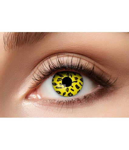 Fun Lenses Yellow-Leopard 660
