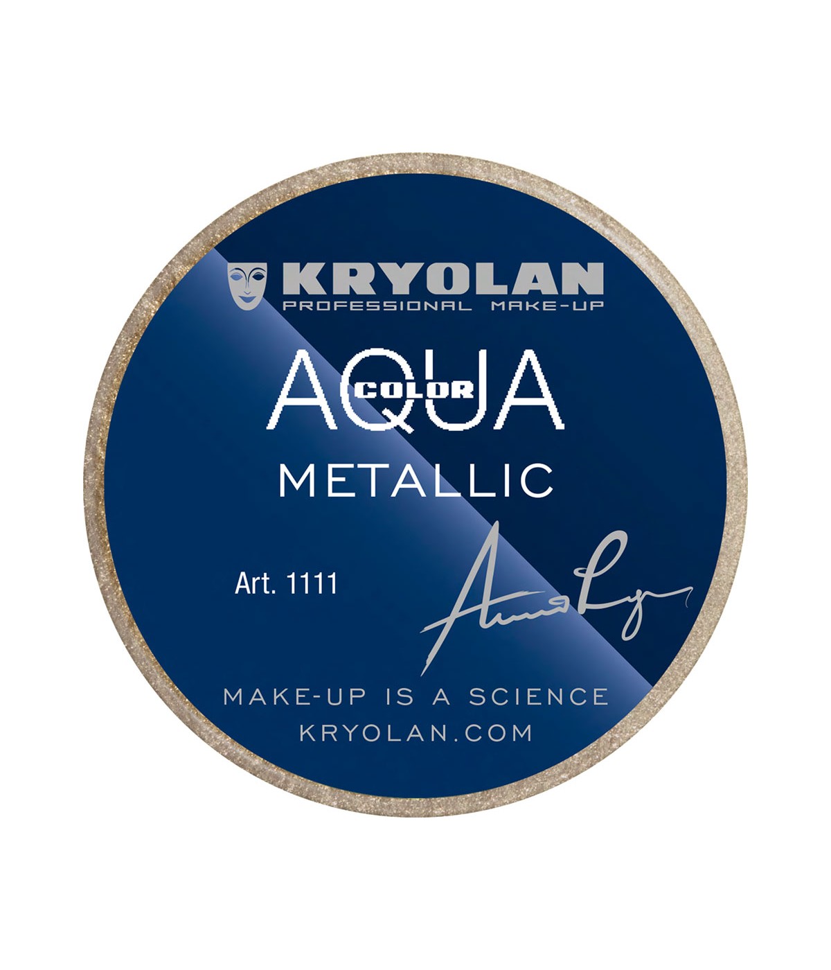 Kryolan Aquacolor Metallic, 8ml
