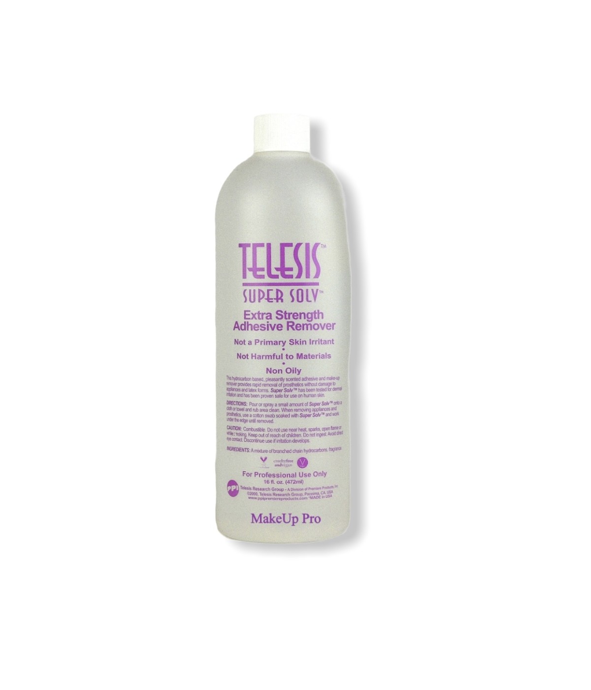 Telesis Super Solv Extra Strength Adhesive Remover  16oz. / 472ml