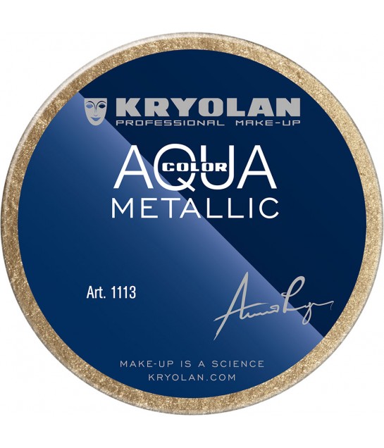 Kryolan Aquacolor metallic Farben 55ml
