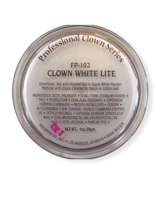 Ben Nye Clown White Lite 28 g
