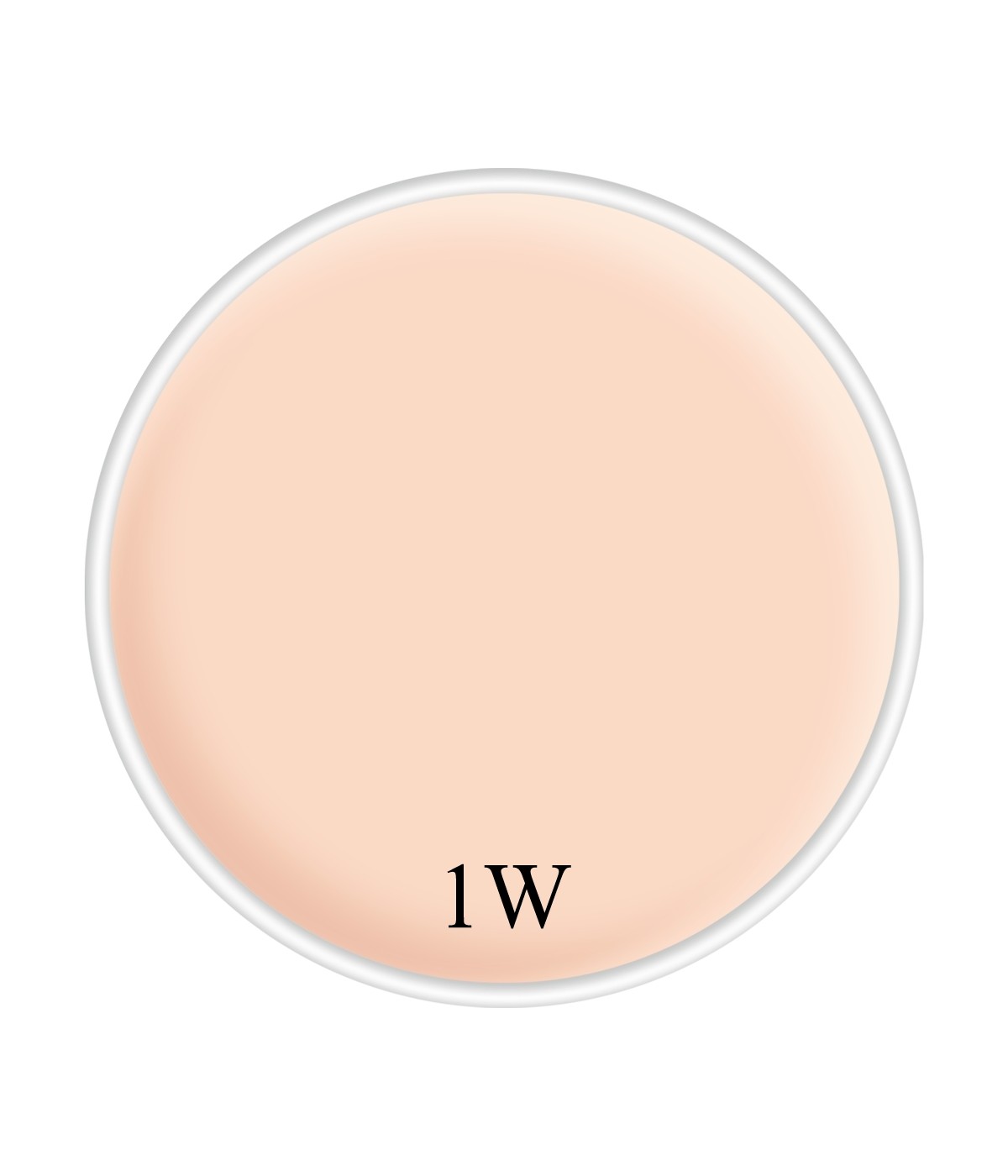 Kryolan Supracolor Paletten Nachfüllung, 1W