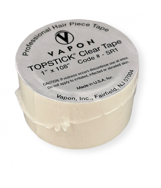 Vapon Topstick Clear Tape  1" x 108"